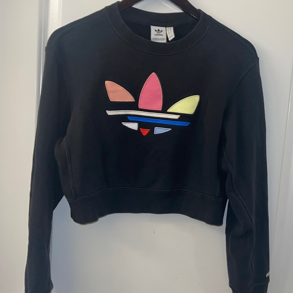 Adidas cropped sweatshirt